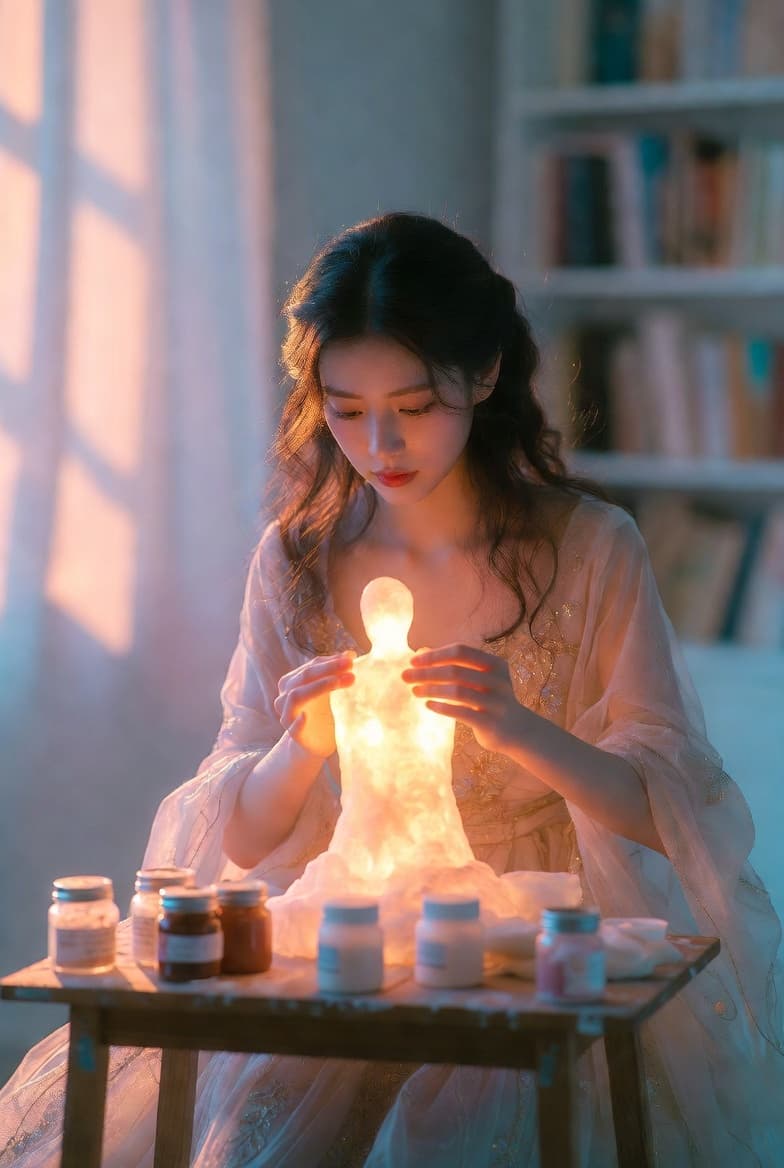 선녀가 나를 빚을 때